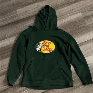 Bass Pro Shops Dark Green Hoodie for Men